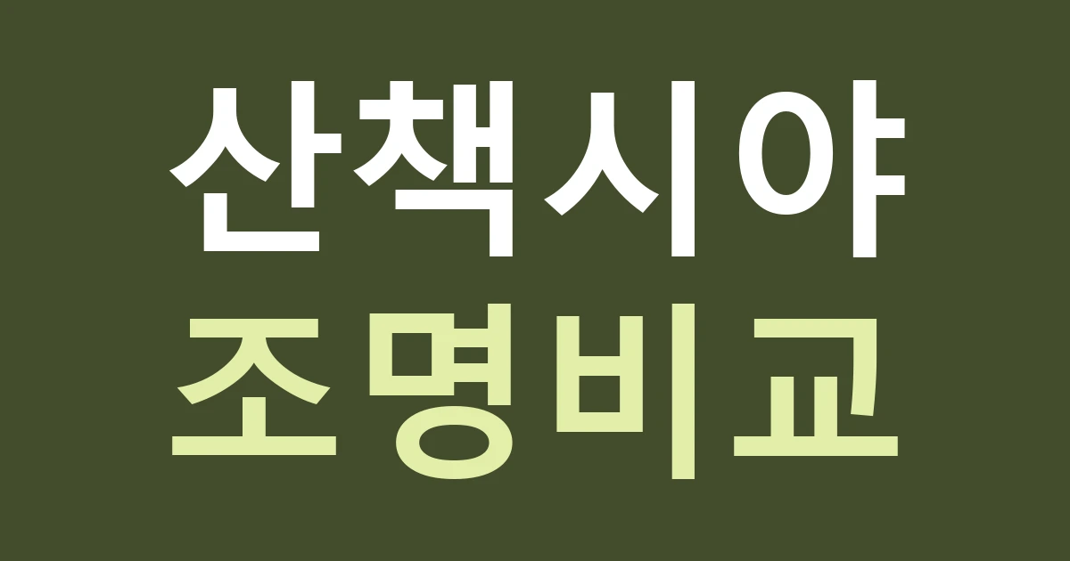 대전 중구 태평2동 간판 조명, 유등천 산책 방향과 아파트 상가 정면의 차이