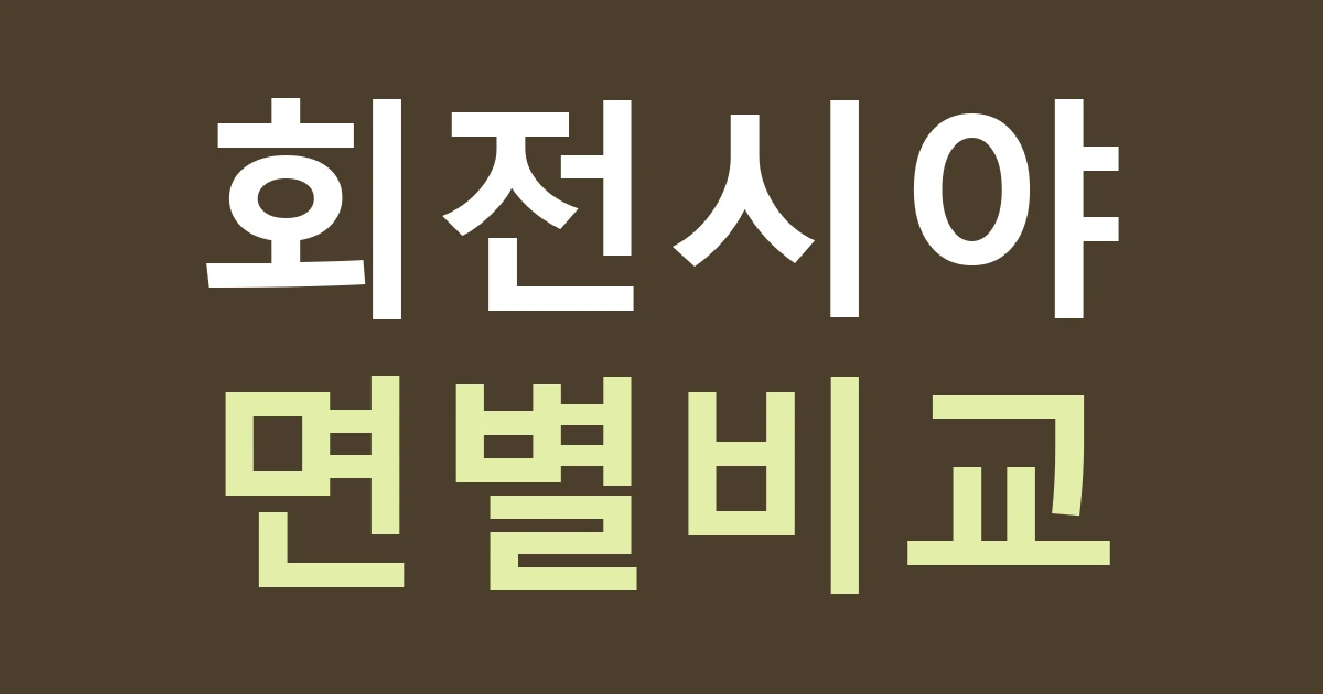 대전 서구 용문동 간판 위치, 용문네거리에서 정면보다 회전 뒤 시야를 보기